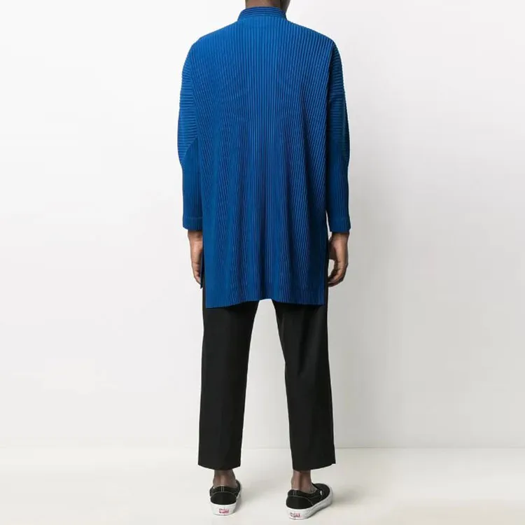 Homme Plissé Issey Miyake Shirts Unisex Blue-2