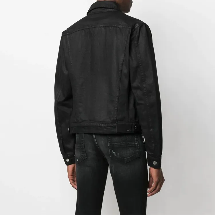 AMIRI Denim Jackets Men Black-3