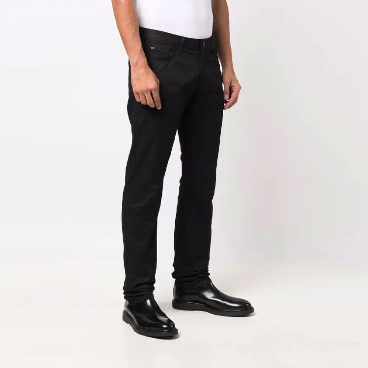 EMPORIO ARMANI Casual Pants Men's Black-3