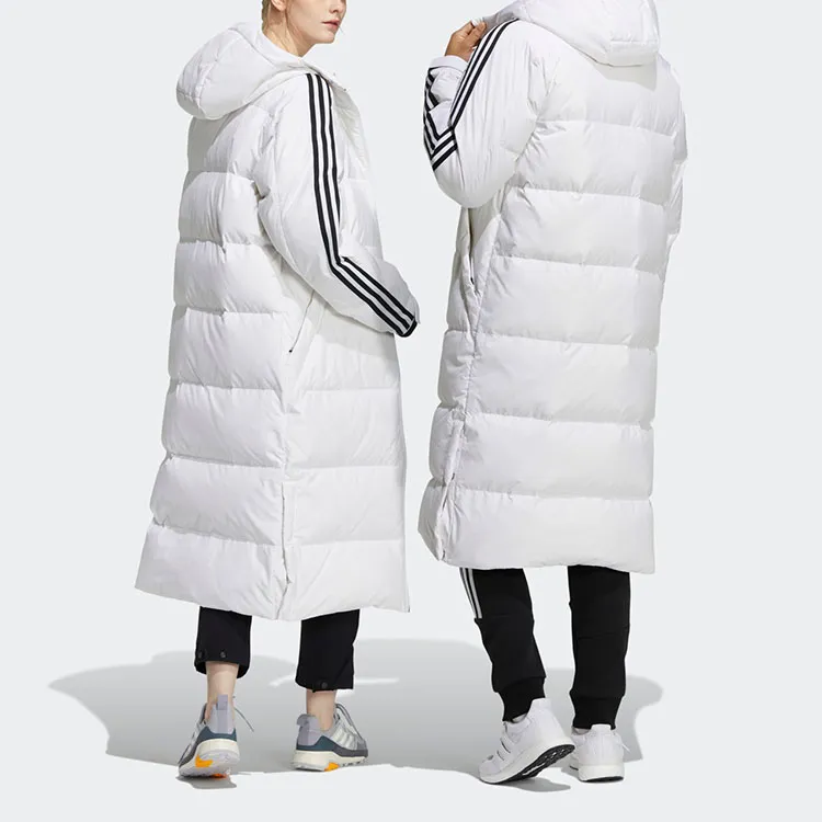Adidas 3 Stripes Down Jacket Winter Unisex White-2