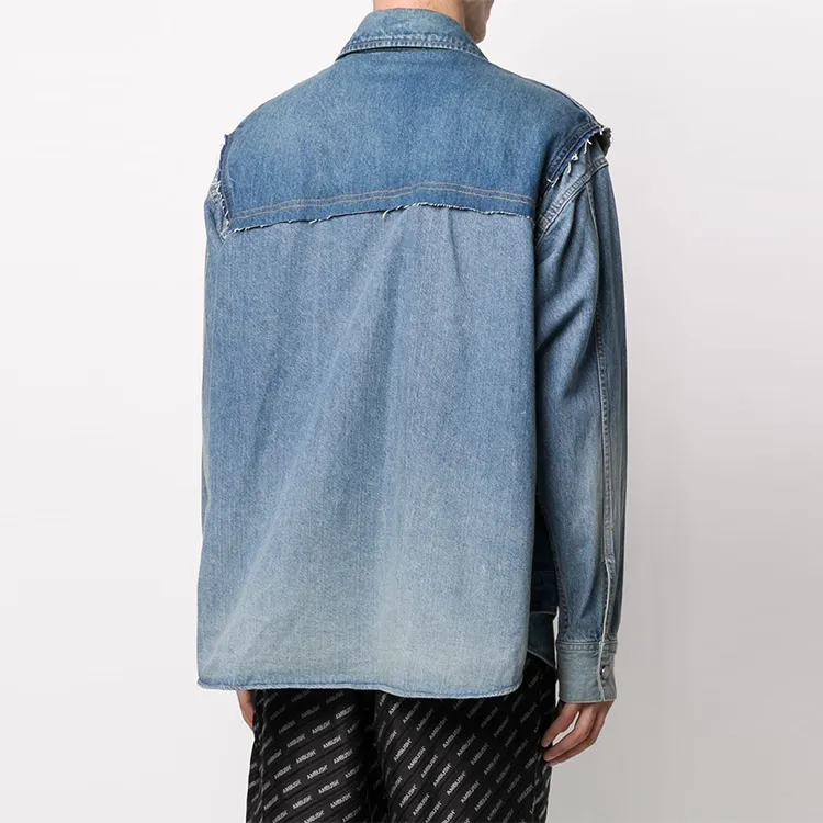 AMBUSH Denim Jackets Unisex Blue-4