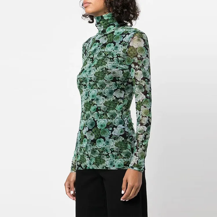 GANNI T-Shirts Women's Green-1