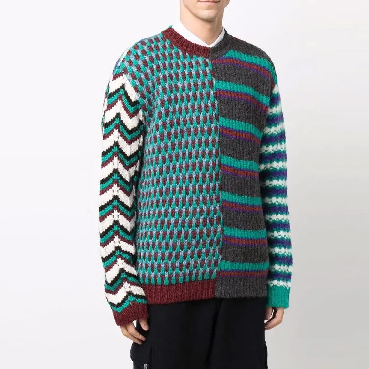 MARNI Sweaters Men Green-2