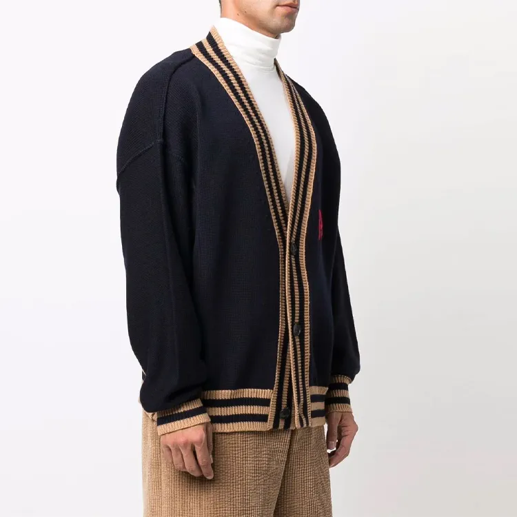 PALM ANGELS Bear motif Cardigan-3