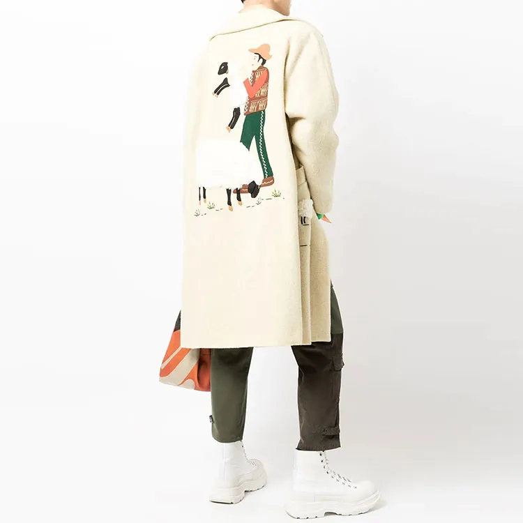 Doublet Coats Men Beige-3