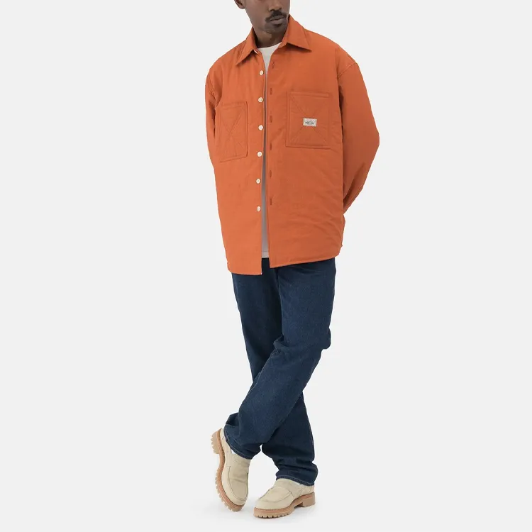 Our Legacy X Stussy Shirts Men Orange-2