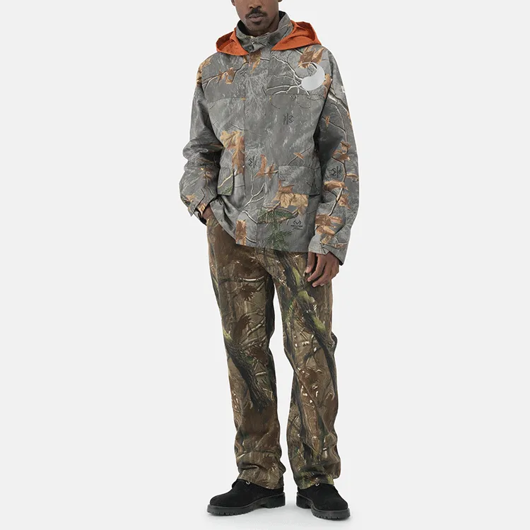 Our Legacy X Stussy Jackets Men Camouflage Gray-2