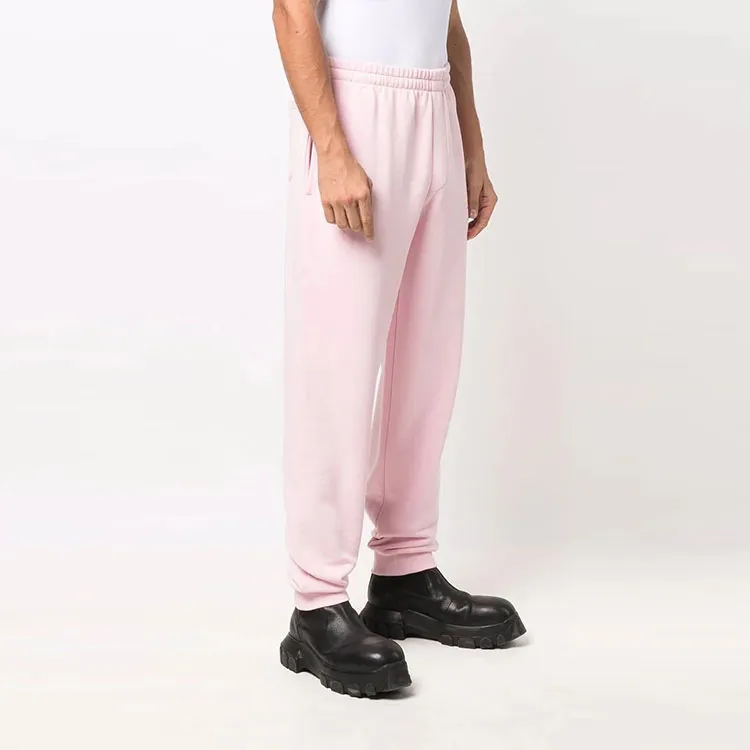 Vetements Knitted Sports Pants Unisex Pink-4