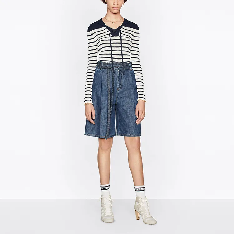 DIOR SS22 Sweater Women's Marine Blue-2