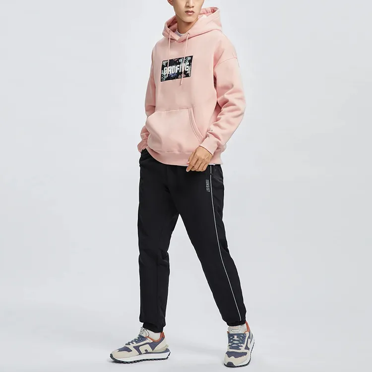 LiNing Sweatshirt Winter Men's Misty Rose Pink-2