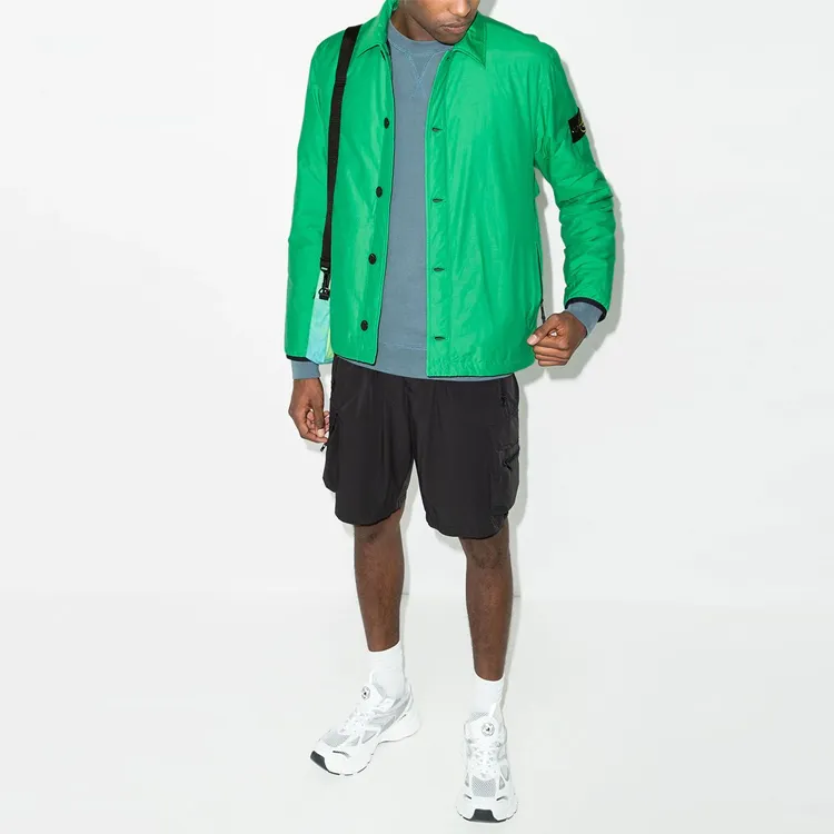 STONE ISLAND Shirts Men Green-3