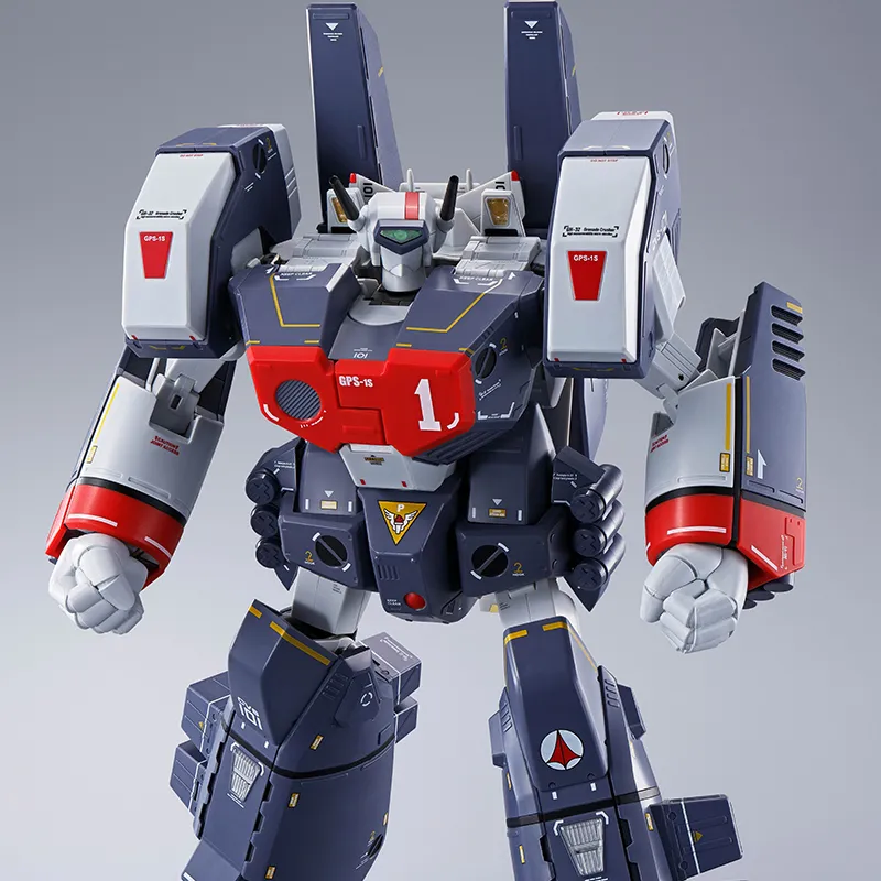 BANDAI DX Macross VF 1J Armor Valkyrie Customized For Hikaru Ichijyo Assembled Models 28cm-2