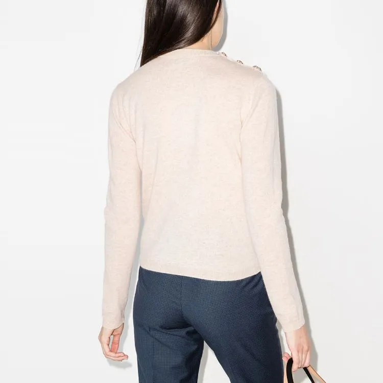 GANNI Mix Merino cashmere Jumper-2