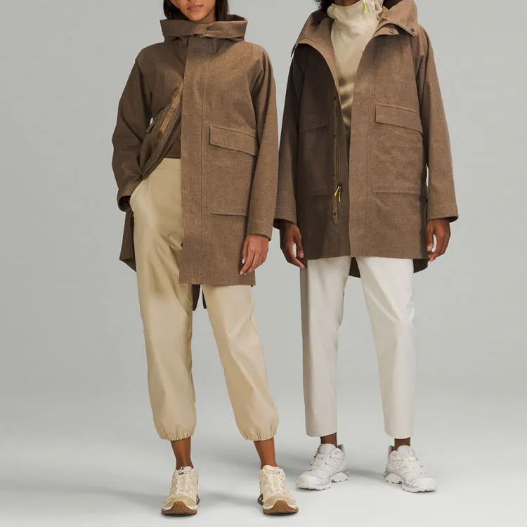Lululemon Lab Series Jackets Men Khaki-2
