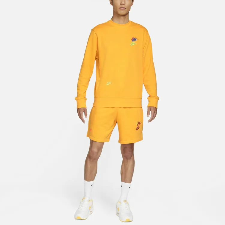 Nike Sweatshirts Men Yellow-2