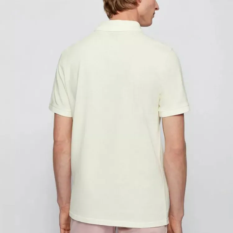 HUGO BOSS Polo Shirts Men Ecru-2