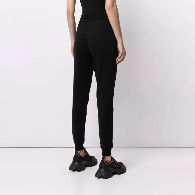 ARMANI EXCHANGE Knitted Sweatpants Women's Black-2