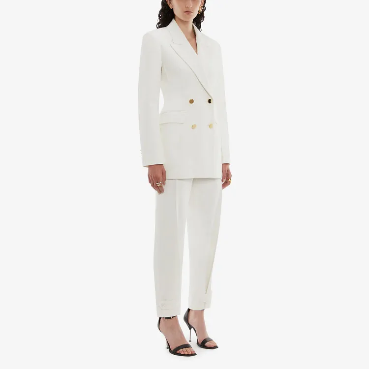 Alexander McQueen Double Breasted Buttoned Jacket-3