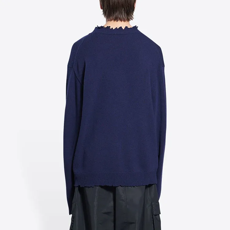 Balenciaga Sweaters Men Blue-2