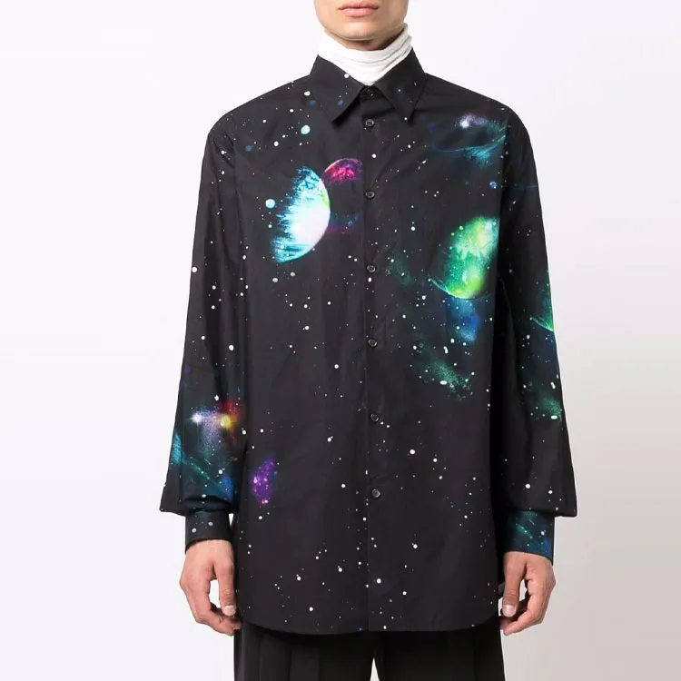 Valentino Shirts Men Black-1