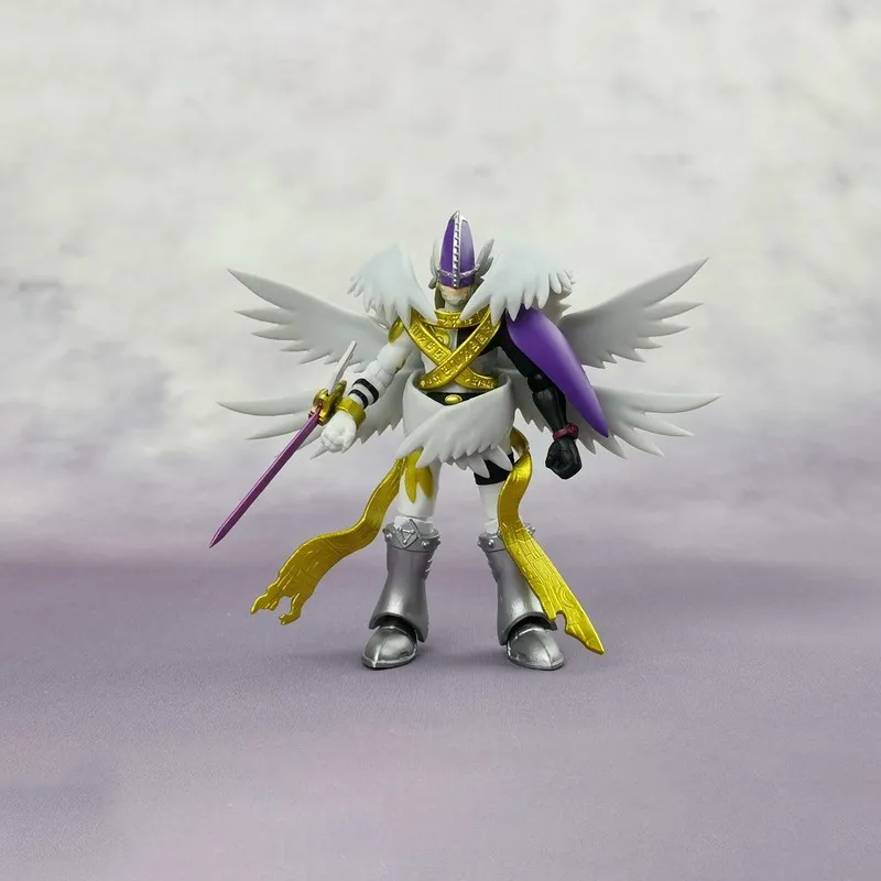 BANDAI Tentomon Digimon Anime Character Metal Garurumon Palm-Operated SHODO Food Play Assembled Models-3