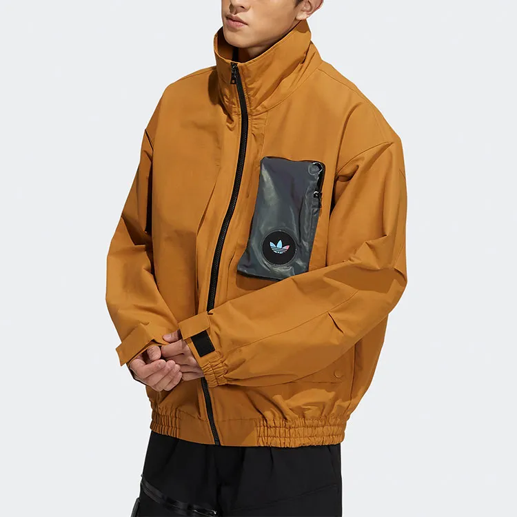 Adidas Originals Jackets Men Brown-1