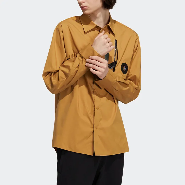 Adidas Originals Shirt Men's Wheat Brown-1