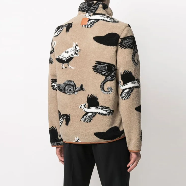 LOEWE Fleece Jacquard Jacket-2