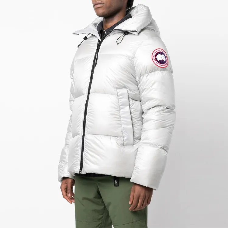 Canada Goose Canada Goose Crofton Down Jacket Winter Men's Silver White-2
