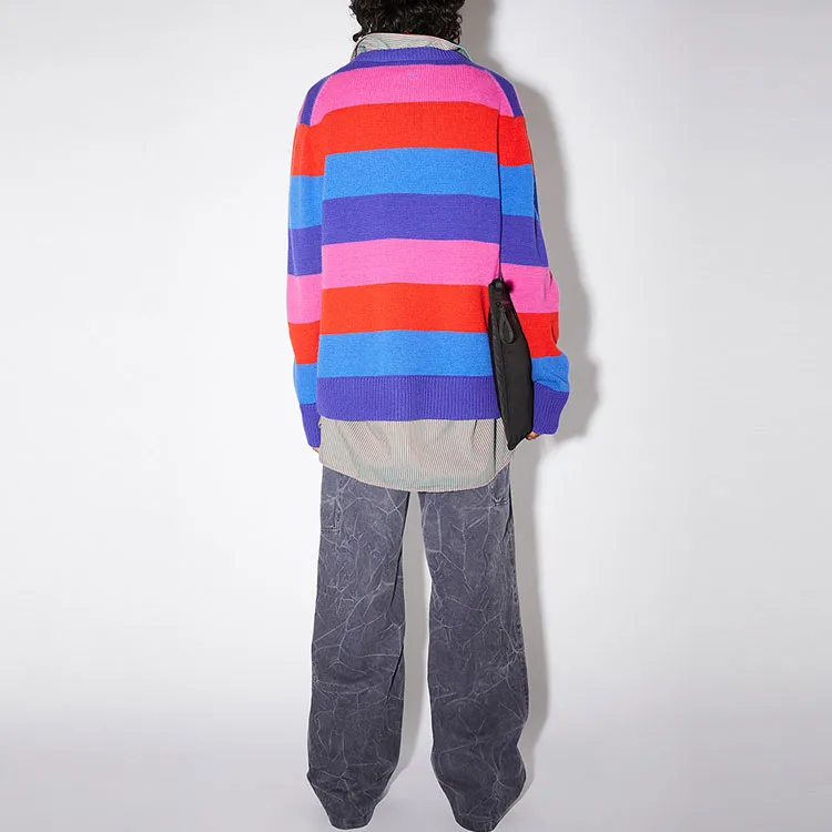 Acne Studios Kids Nimah Stripe Crew Sweater-3