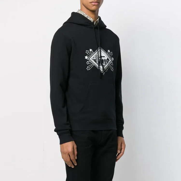 SAINT LAURENT Sweatshirt Men's Black-2