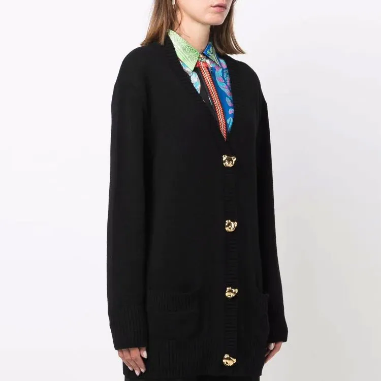 MOSCHINO FW21 Knitwear Women's Black-3