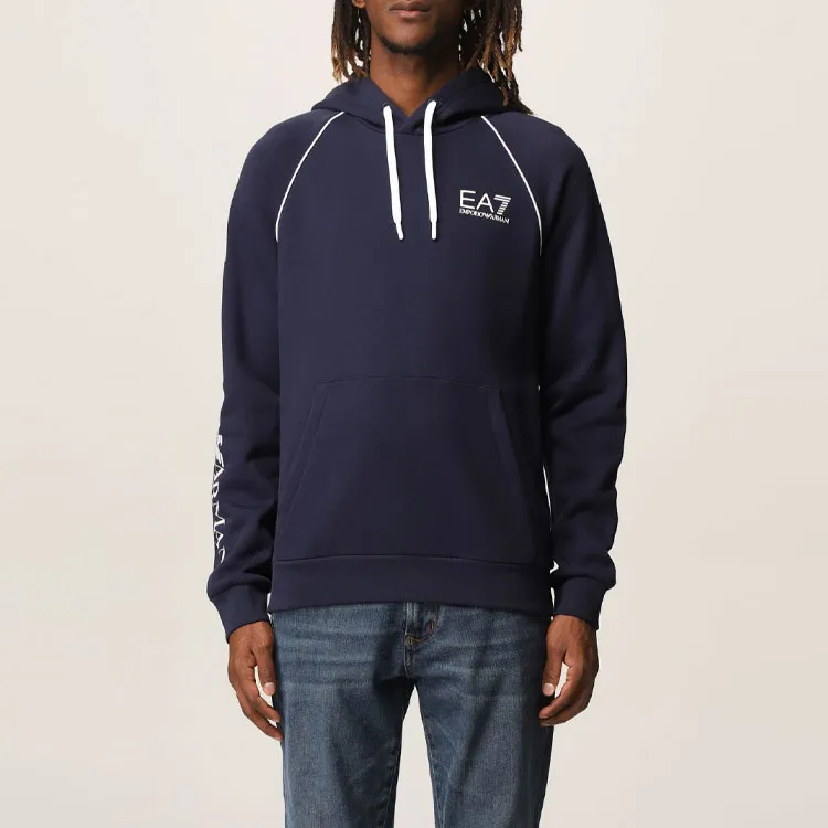 EMPORIO ARMANI EA7 Sweatshirt Men's Blue-4
