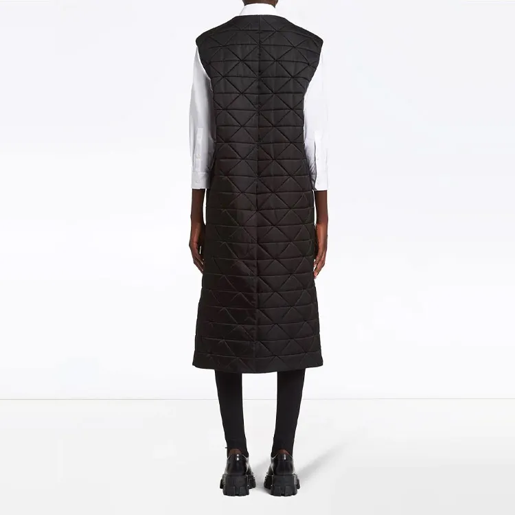 PRADA FW21 Sleeveless Dress Black Women's-2