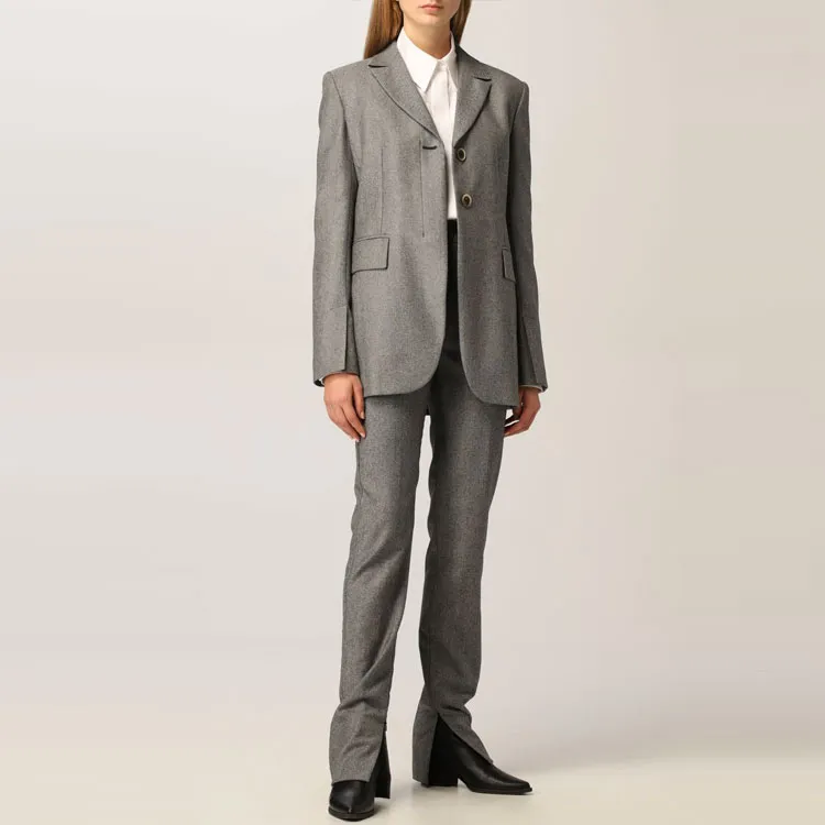 SportMax Business Suits Women's Gray-1