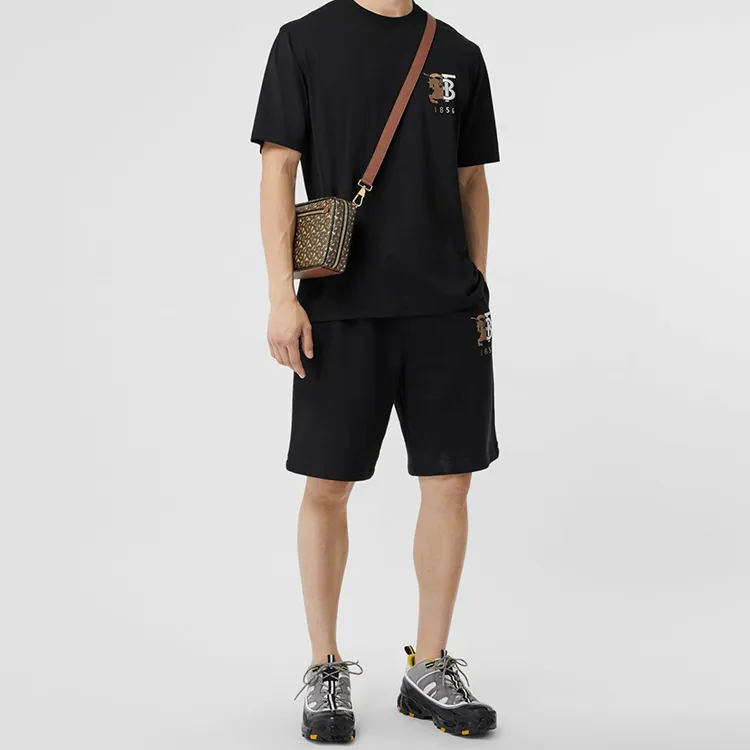 Burberry Canvas Shoulder Bag Crossbody Bag Regular Men's Mule Brown-8