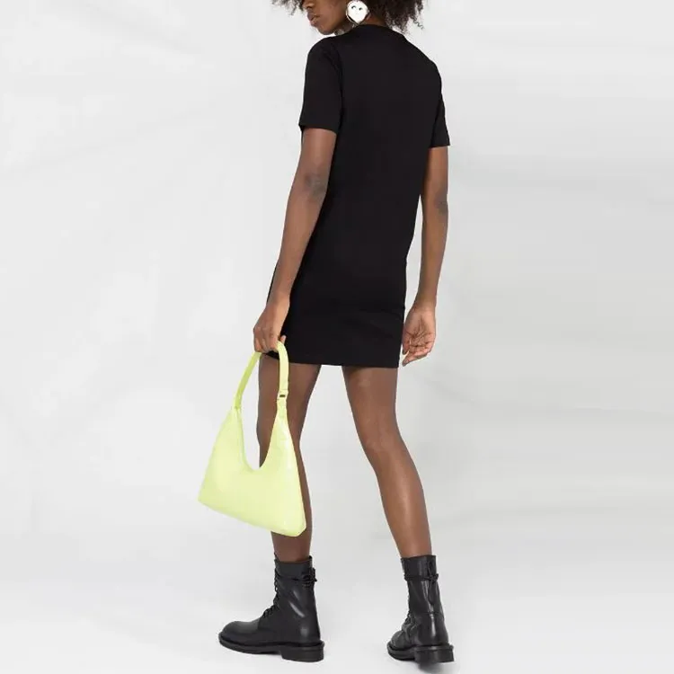 DSQUARED 2 Logo Printed Crewneck T Shirt Dress-2