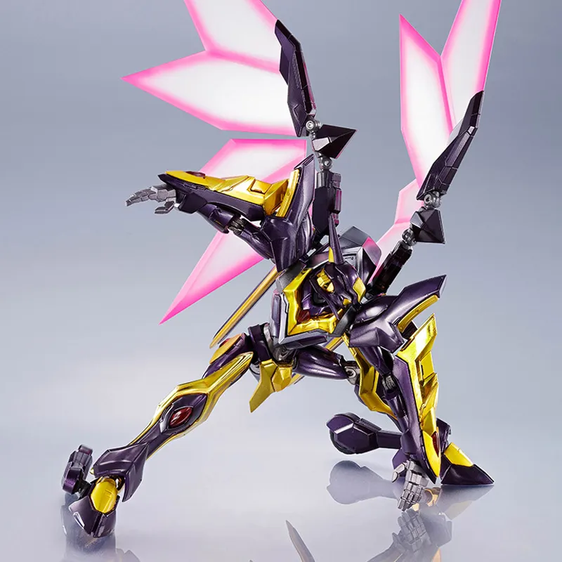 BANDAI ROBOT Soul METAL SIDE KMF Code Geass Lancelot •Alphonse Assembled Models 14.5cm-3