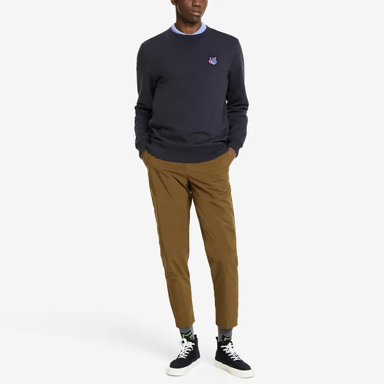 Maison Kitsune Sweatshirts Men Dark Gray-2