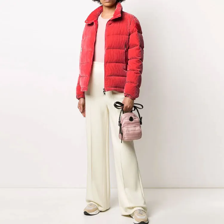 Moncler Down Jackets Women's Watermelon Red-2