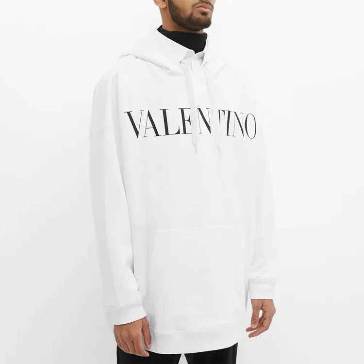 Valentino Logo Oversized Hoodie-3