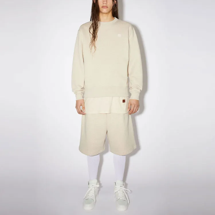 Acne Studios Face Patch Crewneck Sweatshirt-1