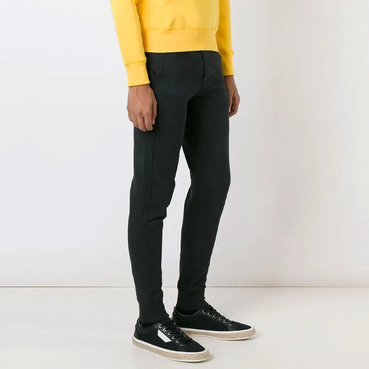Moncler Knitted Sweatpants Men Gray-2