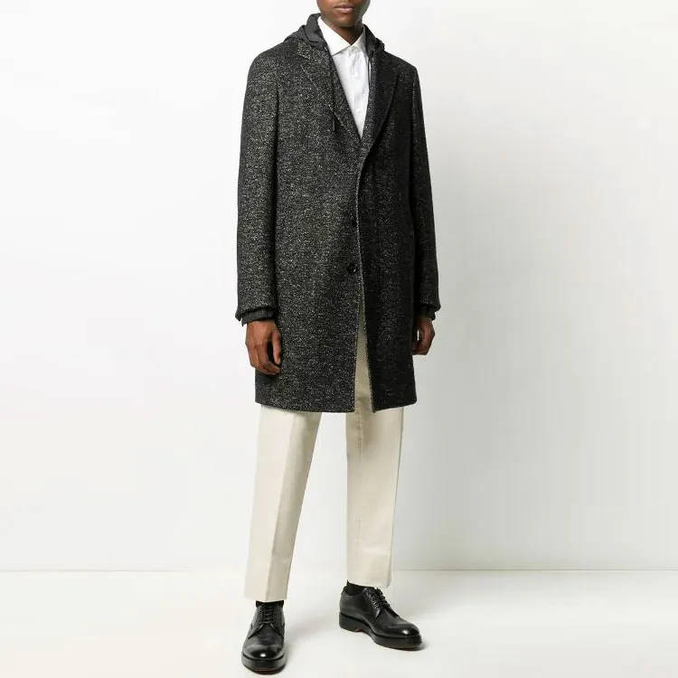 Ermenegildo Zegna Coats Men Black-1