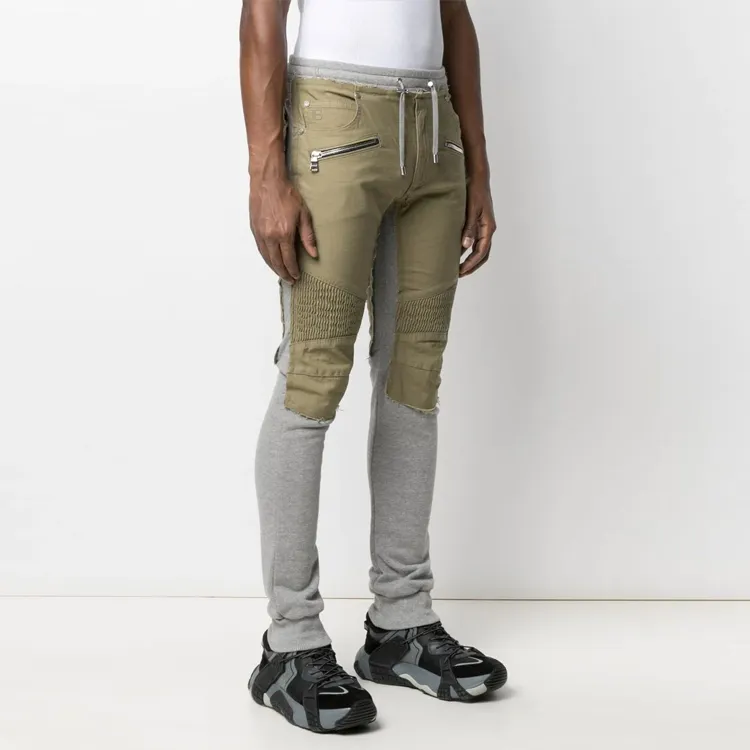 BALMAIN Knitted Sweatpants Men's Green-3