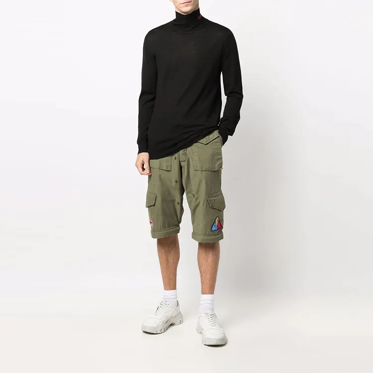 GREG LAUREN Cargo Pants Unisex Green-2