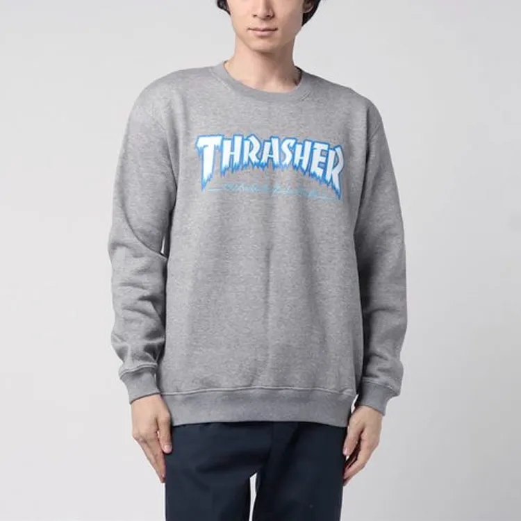 Thrasher Sweatshirts Men Gray-2
