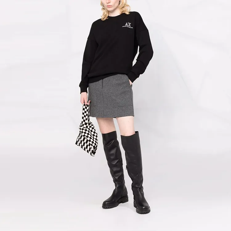 ARMANI EXCHANGE Sweatshirts Women's Black-1