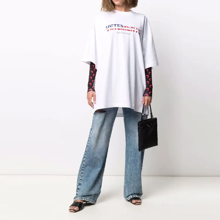 Vetements T-Shirts Unisex White-2