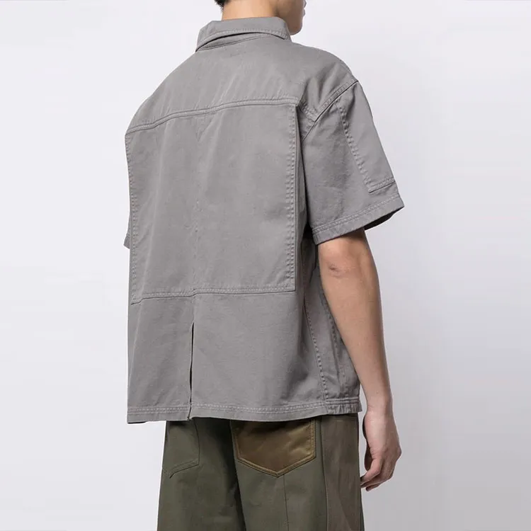 A COLD WALL* Boxy fit Cotton Shirt-3
